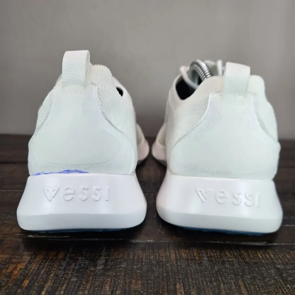 NEW Vessi Everyday Move Lace Up Womens Size 11 Waterproof Shoes Sneakers White